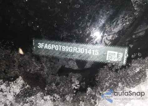 2016 Ford Fusion Se from USA, damaged, VIN 3FA6P0T99GR301415